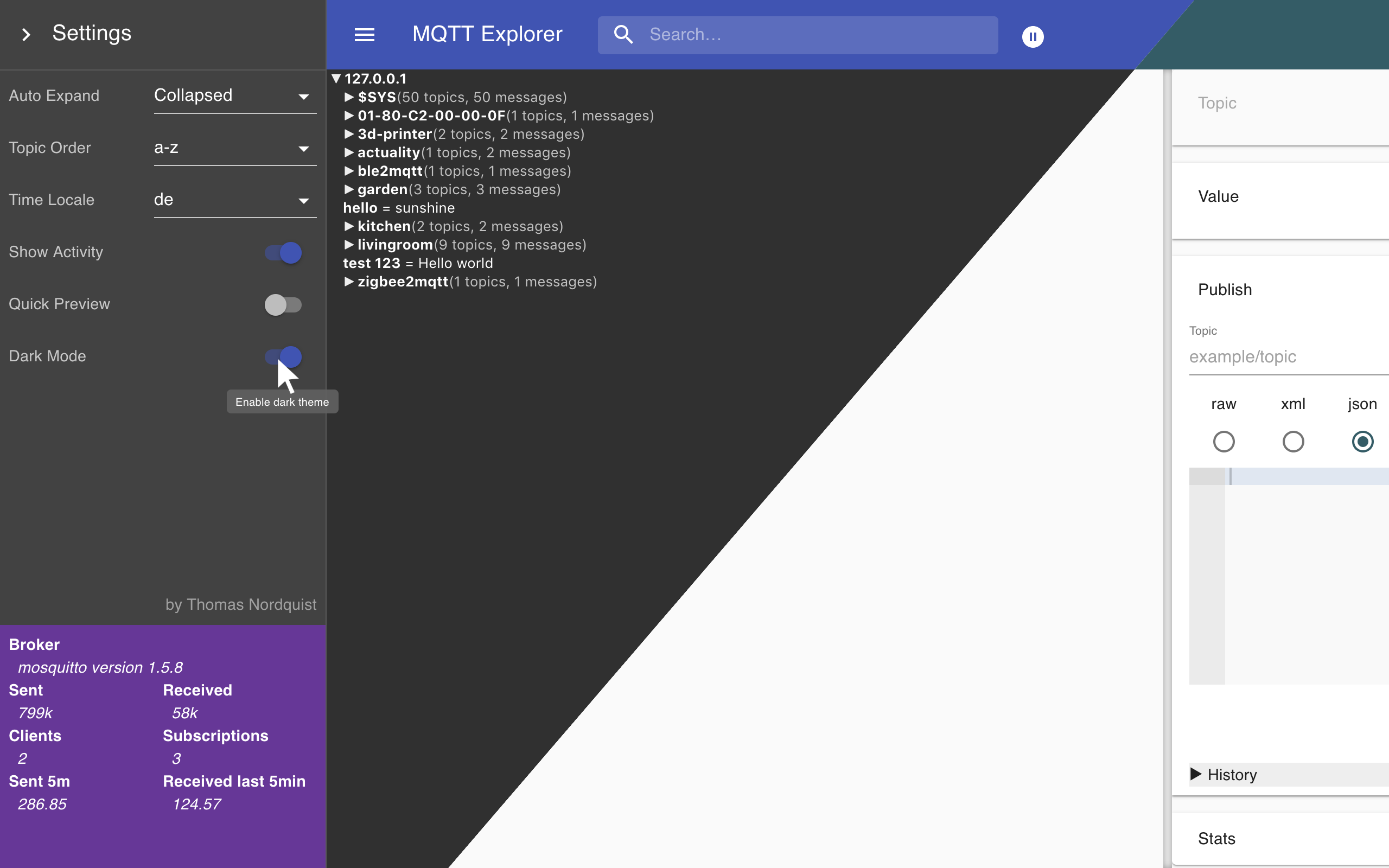 Arresteren Sovjet ambitie MQTT Explorer | An all-round MQTT client that provides a structured topic  overview